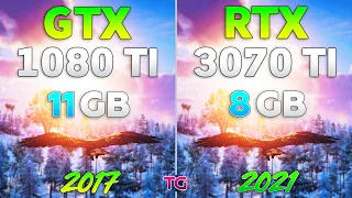 GTX 1080 Ti vs RTX 3070 Ti - Test in 10 Games