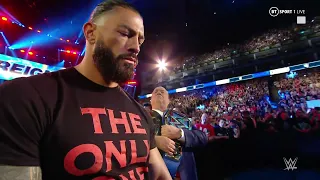 Roman Reigns Entrance In London UK Before MITB – WWE Smackdown 6/30/23