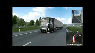 Volvo FH 16 750hp 165 kmh speed. Euro Truck Simulator 2