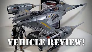 The Mandalorian N-1 Starfighter Hasbro Star Wars The Vintage Collection Action Figure Vehicle Review