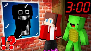 Why Scary NIGHT PROWLER ATTACK HOUSE JJ and Mikey At Night in Minecraft? - Maizen