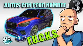 7 Automóviles con Peor Nombre en Toda la Historia (Parte 3 ) *CarsLatino*