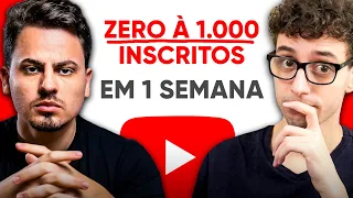 Do zero a mil inscritos em uma semana no YouTube - React