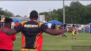 (Melvin Jiles lll AKA MJ3) showdown clip (Polk County Pressure)vs North East Rattlers 41 to 0 win..