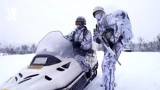 Cold Response 2014 - Spezialkräfte im Winterkampf - Skidoo Ausbildung