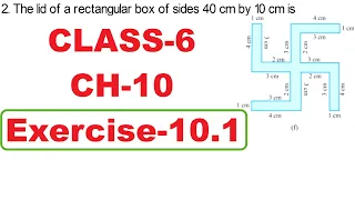 Class 6 maths | Mensuration | Chapter 10 | Exercise 10.1