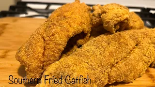 Super Easy Cast Iron Skillet Southern Fried Catfish Recipe | How To Fry Fish