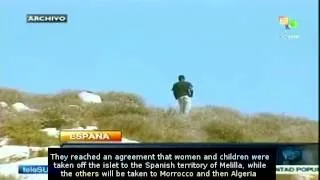 Spain and Morocco evict illegal migrants from island