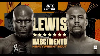 UFC Fight Night: Lewis contra Nascimento, Saturday 11, May 2024