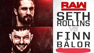 WWE Raw | Seth Rollins vs Finn Balor Full Match at Raw | WWE 2k20 Gameplay