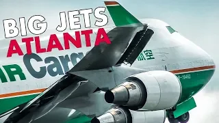 20 BIG JETS at Atlanta - Extreme Close-ups!