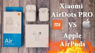 Xiaomi Mi True Wireless Earphones VS Apple AirPods сравнение топовых беспроводных наушников