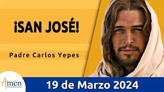 Evangelio De Hoy Martes 19 Marzo  2024 l Padre Carlos Yepes l Biblia l Mateo 1, 16. 18-21. 24a