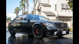 2020 Mercedes S63 - Black - CQuartz Finest Reserve Ceramic Coating