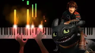 Romantic Flight (Piano Cover) - How to Train Your Dragon