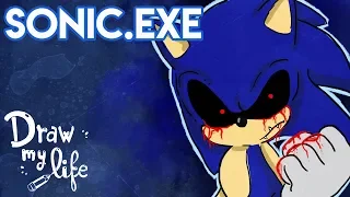 The SONIC.EXE CURSED GAME | Draw My Life