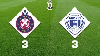 Pyunik - Shkupi 3:3, UEFA Europa League 2019/20