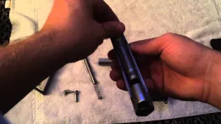 Smith and Wesson 9mm disassembly and reassembly