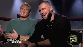 Creed 2: Dolph Lundgren & Florian Munteanu with Chuey Martinez *CHUEYTV*