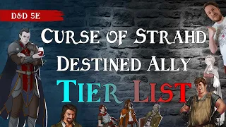 Ranking Destined Allies 🏆 Curse of Strahd (DM Perspective) D&D 5e