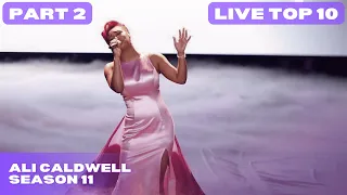 Ali Caldwell: "Without You" (The Voice Season 11 LIVE Top 10) PART 2/2