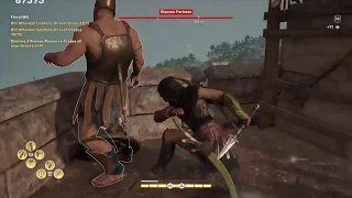 Assassin’s Creed Odyssey Stealth Playthrough: High Level lv50 fort infiltration base clearing #1