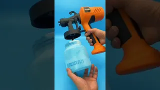 Electric paint spray gun