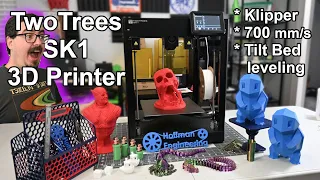 700 mm/s | Klipper | CoreXY | Tilt Bed Leveling. This has it all! - TwoTrees SK1 3D Printer Review