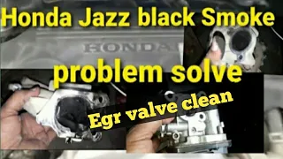 Honda Jazz black Smoke problem how to solve