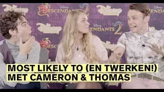 Thomas Doherty & Cameron Boyce: Most Likely To tag | CosmoGIRL!