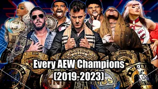 Every AEW Champions (2019-2023)