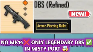 No MK14 ❌ Only Legendary DBS ✅ Misty Port | PUBG METRO ROYALE