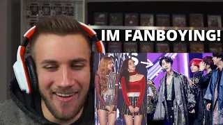 BTS & BLACKPINK Reaction to each other! 😮😆😍