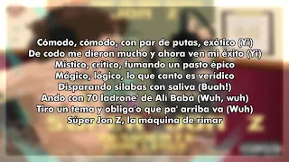 Jon Z - Super Jon-Z (Residente Challenge - Letra)