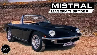 MASERATI MISTRAL Spider 4.0 1967 - Modest test drive - Engine sound | SCC TV