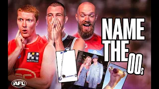 AFL stars ATTEMPT to name things from the 2000s 🤣