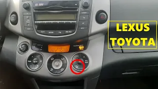 A button whose value the owners of the car do not know. Button on the Toyota and Lexus control panel