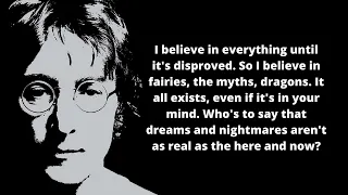 The Best John Lennon's Quotes