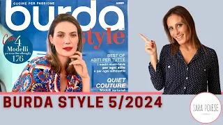 Burda Style 5/2024 | Burda maggio 2024 | Sara Poiese