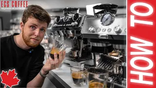 How to Get the Perfect Espresso on all Delonghi Machines