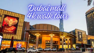 Dubai mall 4k Walk tour