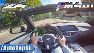 NEW! BMW Z4 M40i 340HP POV Test Drive by AutoTopNL