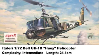 Italeri 1:72 Bell UH-1B "Huey" Kit Review