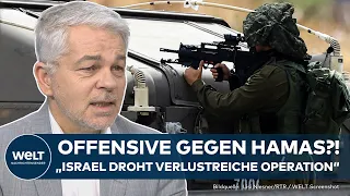 TERROR DER HAMAS: Klare Militärdoktrin von Israel! "Wir werden sehen, ob das hier angewandt wird"