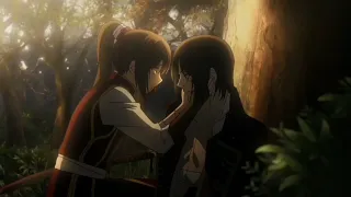 Hijikata x Chizuru Under the three movie moment