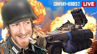 Skippy's LIVE on YouTube!? 😱 Company of Heroes 2