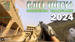 Call of Duty 4 Modern Warfare - Multiplayer Gameplay in 2024 [PC 2K60FPS]