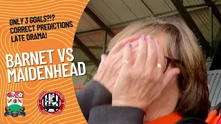 Barnet vs Maidenhead (A Normal Game of Football?!?!) - Football with my Gran