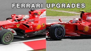 F1 Ferrari Cars Evolution 2000 - 2023