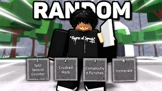 The WHOLE SERVER Uses Random Movesets in Roblox The Strongest Battlegrounds..